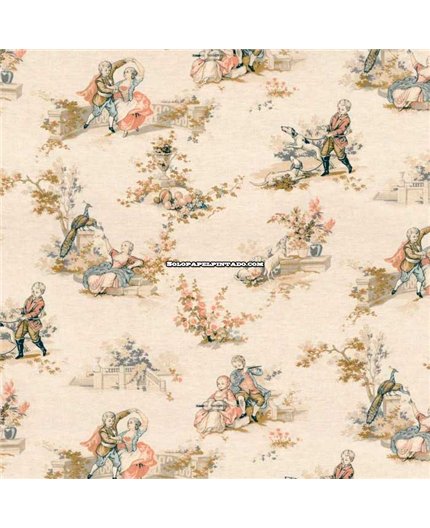 Tela LES BELLES TOILES DE JOUY 2 Ref. T-BTJD201761984.