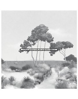 Mural MOONLIGHT III Ref. M-MNL3107270909.