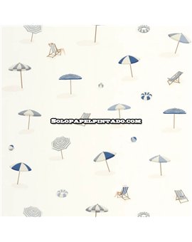 Papel Pintado BLUE SHADES Ref. BLS107566066.