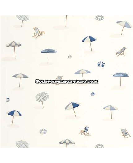 Papel Pintado BLUE SHADES Ref. BLS107566066.