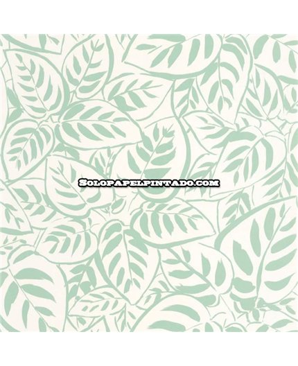 bls107557070 papel pintado blue shades caselio hojas beige verde tejido no tejido super lavable
