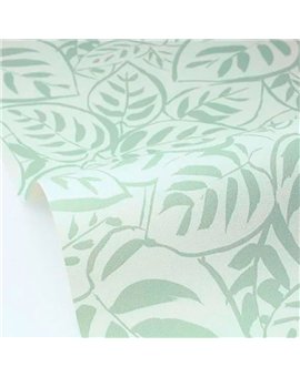 bls107557070 papel pintado blue shades caselio hojas beige verde tejido no tejido super lavable