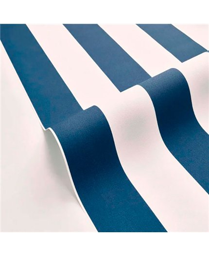 bls104046269 papel pintado blue shades caselio rayas blanco roto azul tejido no tejido super lavable