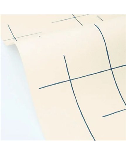 bls107526019 papel pintado blue shades caselio rayas beige azul tejido no tejido super lavable