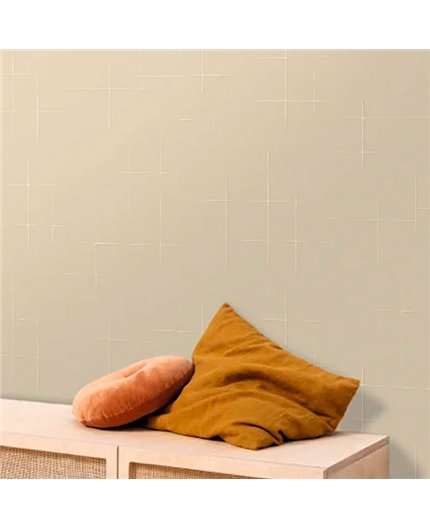 bls107521050 papel pintado blue shades caselio rayas beige blanco roto tejido no tejido super lavable