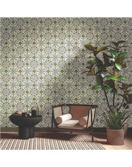 28241 papel pintado antibes iberostil geometrico moderno tejido no tejido lavable