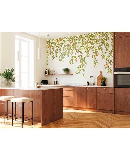 Ref.1551-M-WDWT202257207NW ambiente real de flores wonderwalls 3, en tono Multicolor