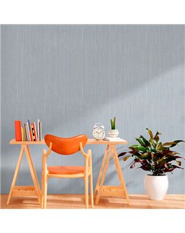 Ref.13339 papel pintado tahiti rayas finas Beige y fondo Azul