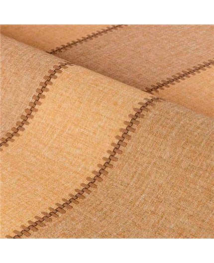 Ref.78092752 estancia decorada con rayas Marrón y fondo Beige, edition rayures