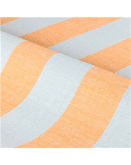 Ref.78060508 estancia decorada con rayas Topo y fondo Mostaza, edition rayures