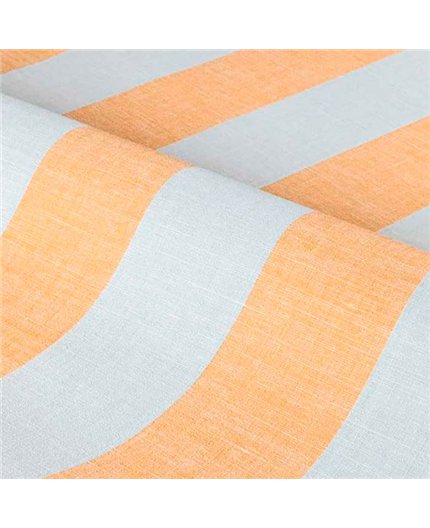 Ref.78060508 estancia decorada con rayas Topo y fondo Mostaza, edition rayures