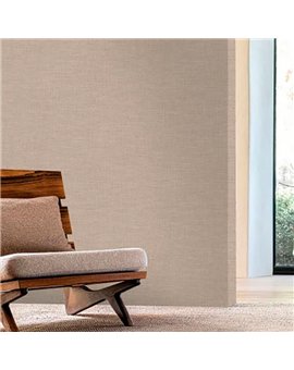 Ref.H73818854 estancia decorada con liso Beige y fondo Marrón, edition rayures