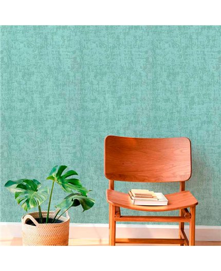 Ref.21110 ambiente real de liso texturizado silva essence, en Verde