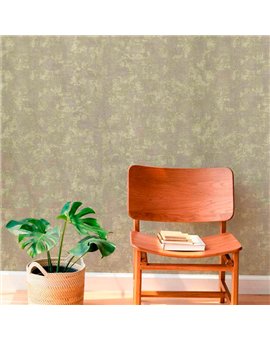 Ref.21149 ambiente real de liso texturizado silva essence, sobre fondo Topo en tonos Verde