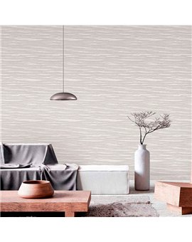 Ref.21123 foto de ambiente rayas silva essence en tono Topo