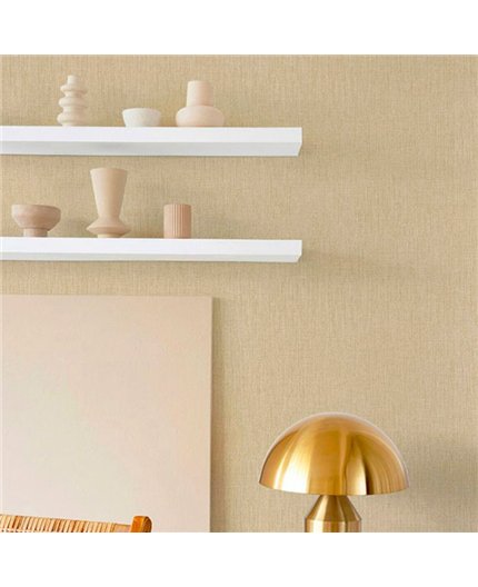 Ref.3723 papel pintado living textures textura rugosa en Ocre sobre Amarillo