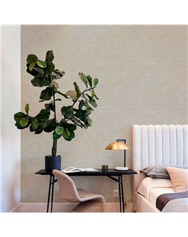 Ref.3747 papel pintado living textures textura rugosa en tono Topo
