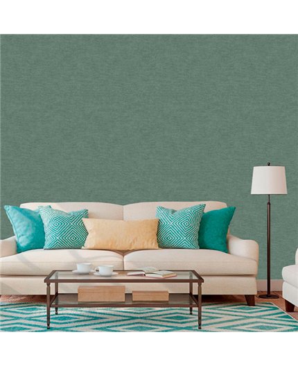 Ref.3706 papel pintado living textures textura rugosa en Verde