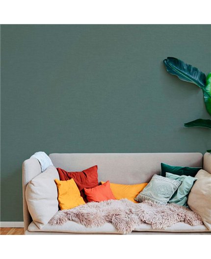 Ref.3724 papel pintado living textures textura rugosa acabado Verde