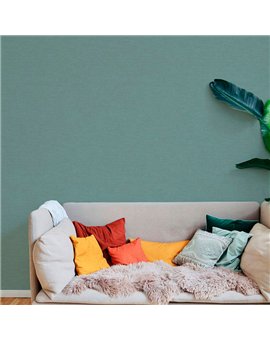 Ref.3748 papel pintado living textures textura rugosa en color Verde