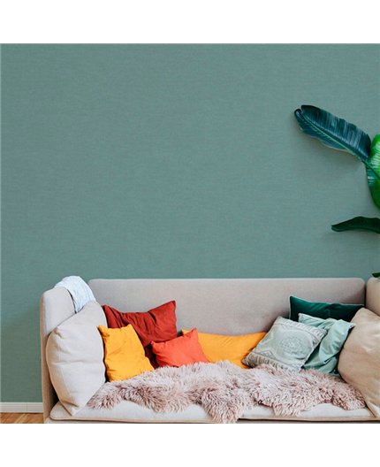 Ref.3748 papel pintado living textures textura rugosa en color Verde