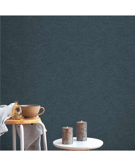 Ref.3721 papel pintado living textures textura rugosa en tono Azul