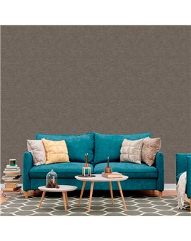 Ref.3705 papel pintado living textures textura rugosa Gris sobre Topo
