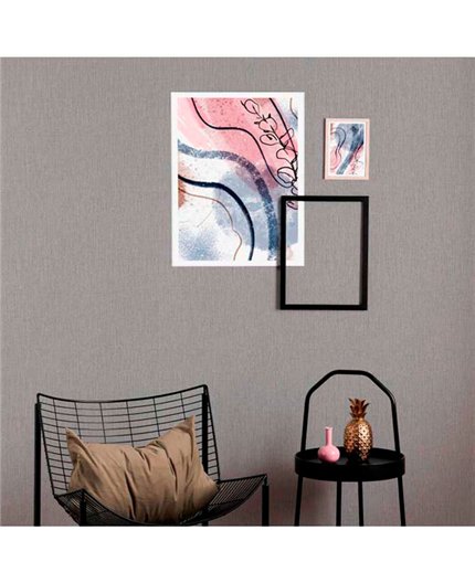 Ref.3722 papel pintado living textures textura rugosa de color Gris