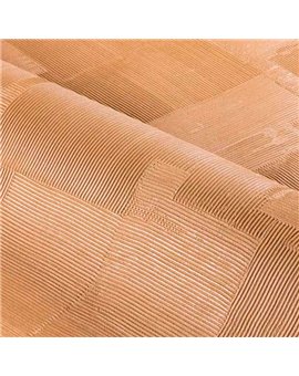 Ref.78151834 estancia decorada con patchwork texturizado en tono Ocre, striato texturas
