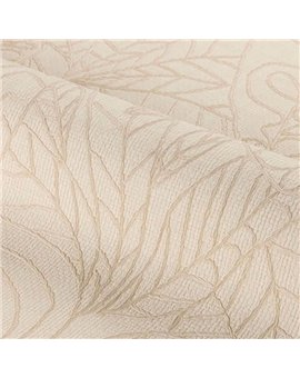Ref.78200916 ambiente real de hojas tropicales racines, sobre fondo Marfil en tonos Beige