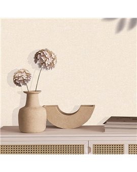 Ref.TN29001 ambiente con terra nova liso en Beige