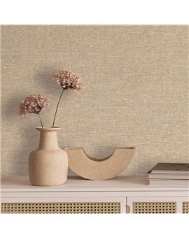Ref.TN29002 foto de ambiente liso terra nova fondo Beige con Marrón