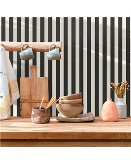 Papel Pintado MIX & STRIPES Ref. MIP107769001.