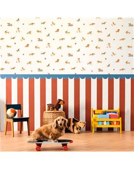 Papel Pintado HAPPY KIDS CLUB Ref. HKC107680864.