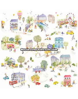 Mural HAPPY KIDS CLUB Ref. M-HKC107709909.