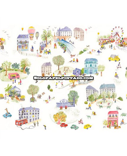 Mural HAPPY KIDS CLUB Ref. M-HKC107709907.