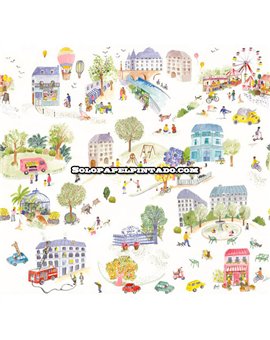 Mural HAPPY KIDS CLUB Ref. M-HKC107709908.
