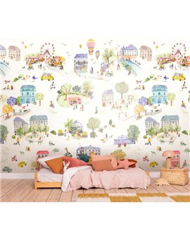 Mural HAPPY KIDS CLUB Ref. M-HKC107709908.