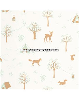 Papel Pintado HAPPY KIDS CLUB Ref. HKC107660754.