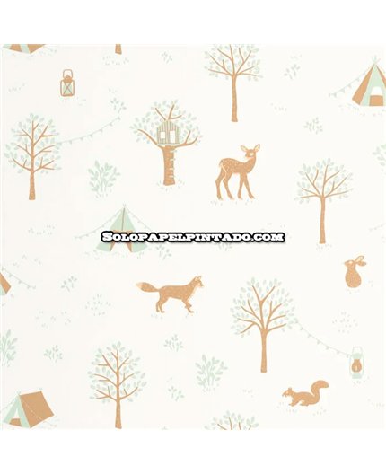 Papel Pintado HAPPY KIDS CLUB Ref. HKC107660754.