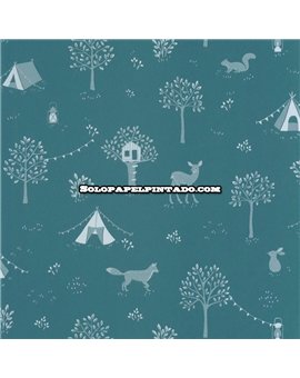 Papel Pintado HAPPY KIDS CLUB Ref. HKC107666641.