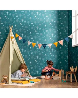 Papel Pintado HAPPY KIDS CLUB Ref. HKC107666641.