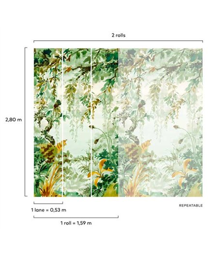 Mural ONE ROLL ONE MOTIF 2 Ref. M-1861-A52201.