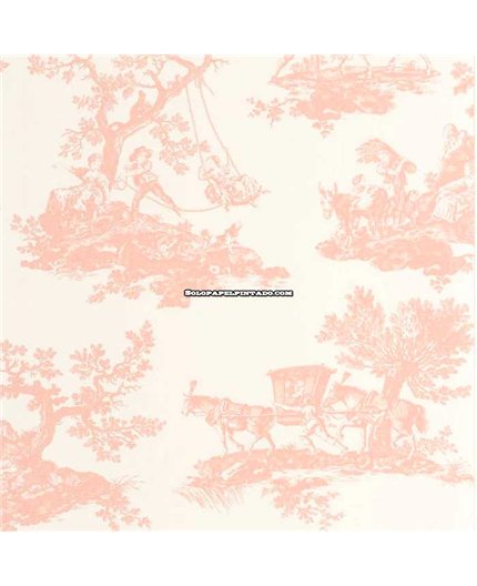 Papel Pintado LES BELLES TOILES DE JOUY 2 Ref. BTJD201694114.