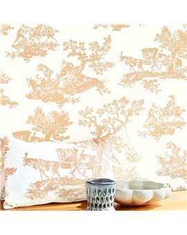 Papel Pintado LES BELLES TOILES DE JOUY 2 Ref. BTJD201691313.