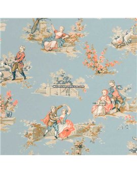 Papel Pintado LES BELLES TOILES DE JOUY 2 Ref. BTJD201736515.