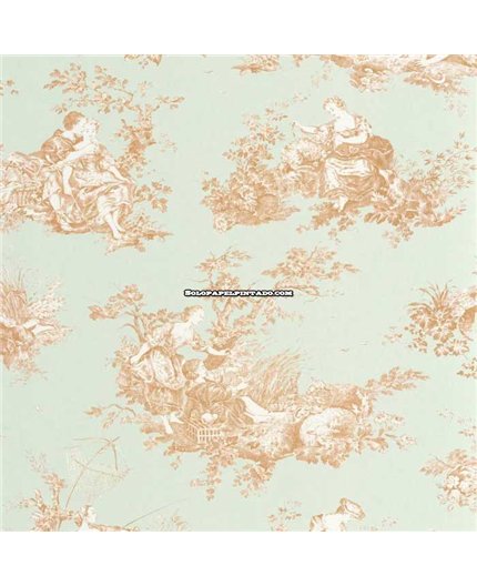 Papel Pintado LES BELLES TOILES DE JOUY 2 Ref. BTJD87917272.