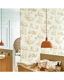Papel Pintado LES BELLES TOILES DE JOUY 2 Ref. BTJD87917272.