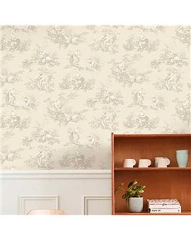 Papel Pintado LES BELLES TOILES DE JOUY 2 Ref. BTJD87911212.