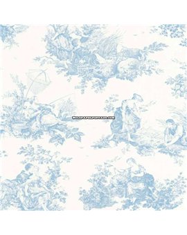 Papel Pintado LES BELLES TOILES DE JOUY 2 Ref. BTJD87916217.